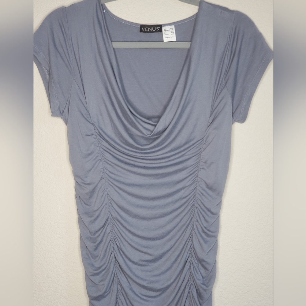 Venus Ruched Dress - Picture 2 of 9